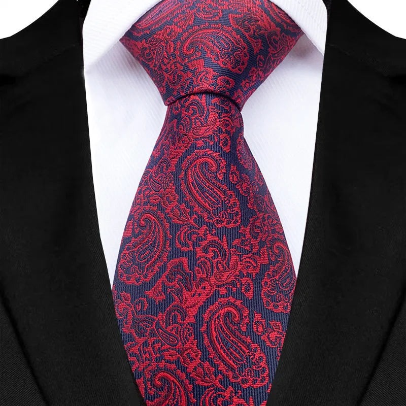 Elegant Red Tie for Men