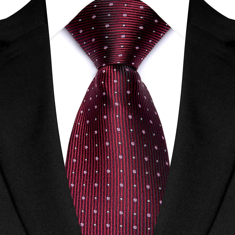 Elegant Red Tie for Men