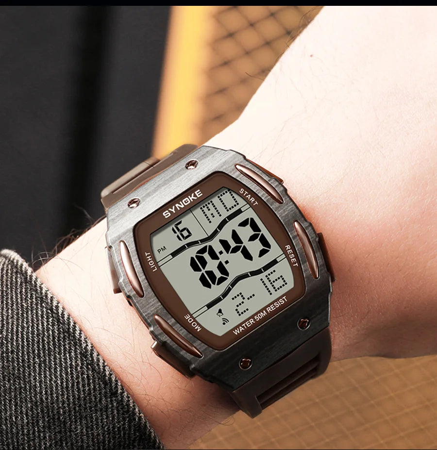 Shock and Drop Resistant Sports Watch