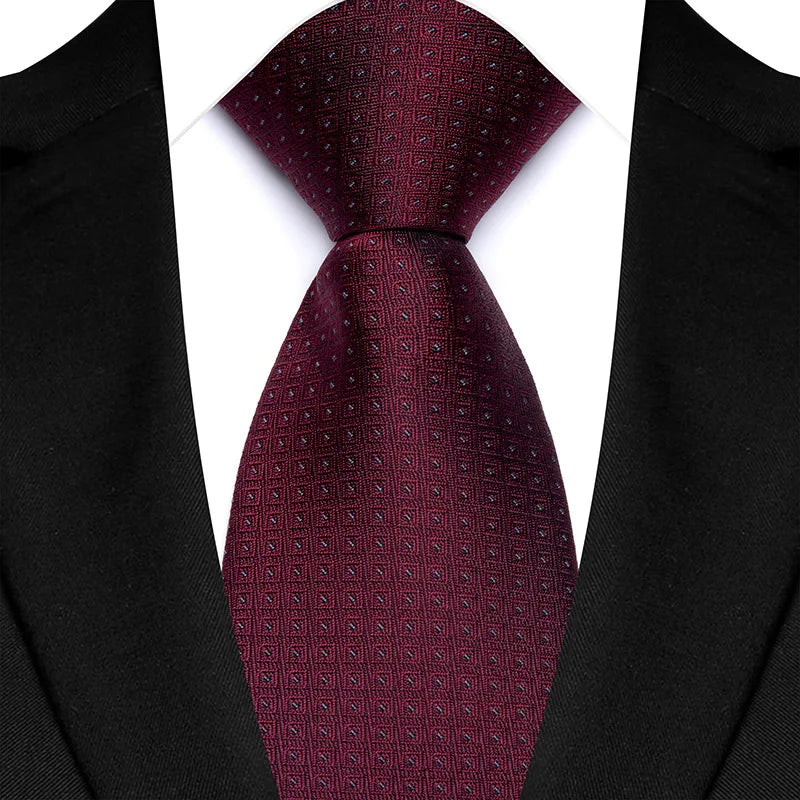 Elegant Red Tie for Men