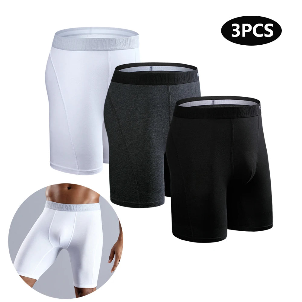 Men’s Premium Long Boxers (3pcs)