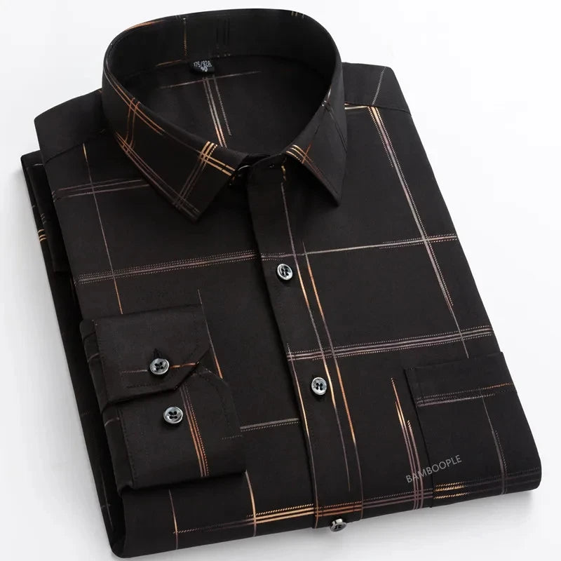 Elegant Printed Shirt Fall-Winter
