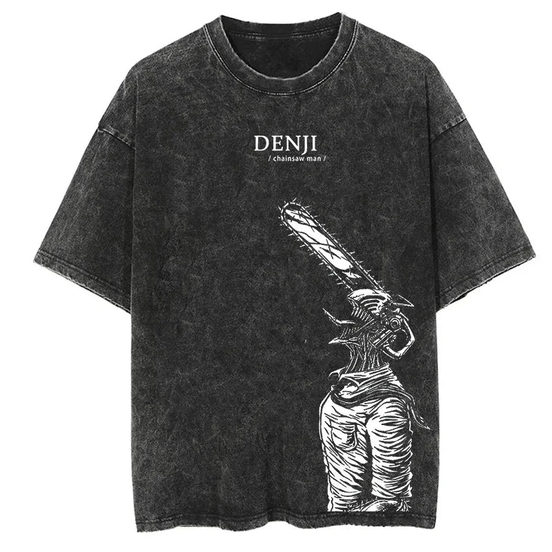 Vintage Makima Chainsaw Man Tee