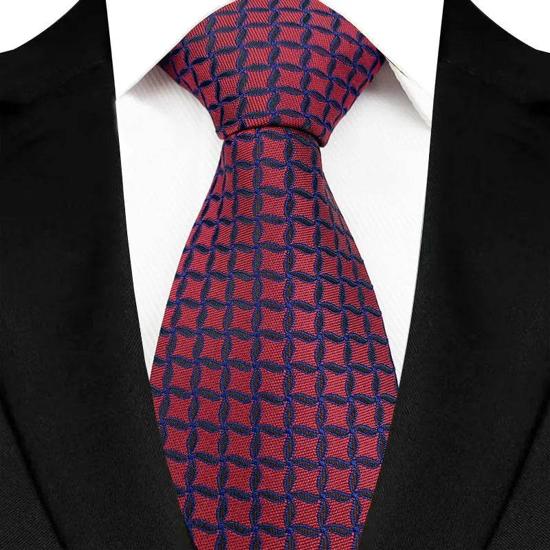 Elegant Red Tie for Men