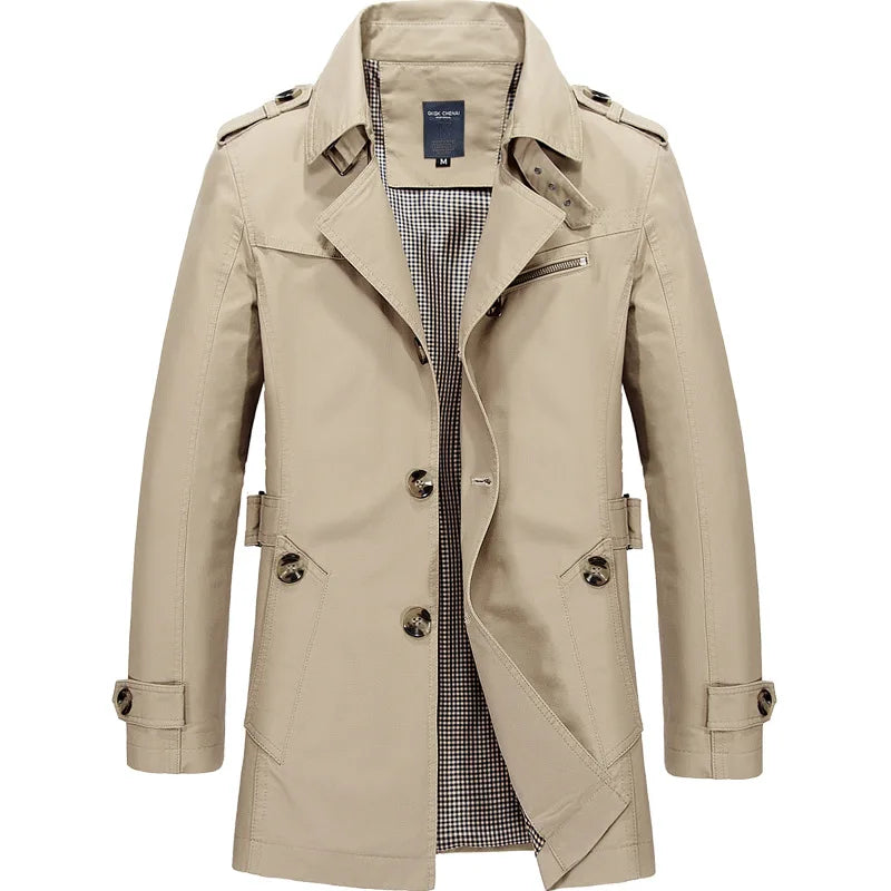 Elegant Men’s Trench Coat