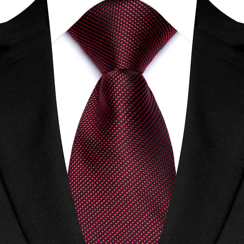 Elegant Red Tie for Men
