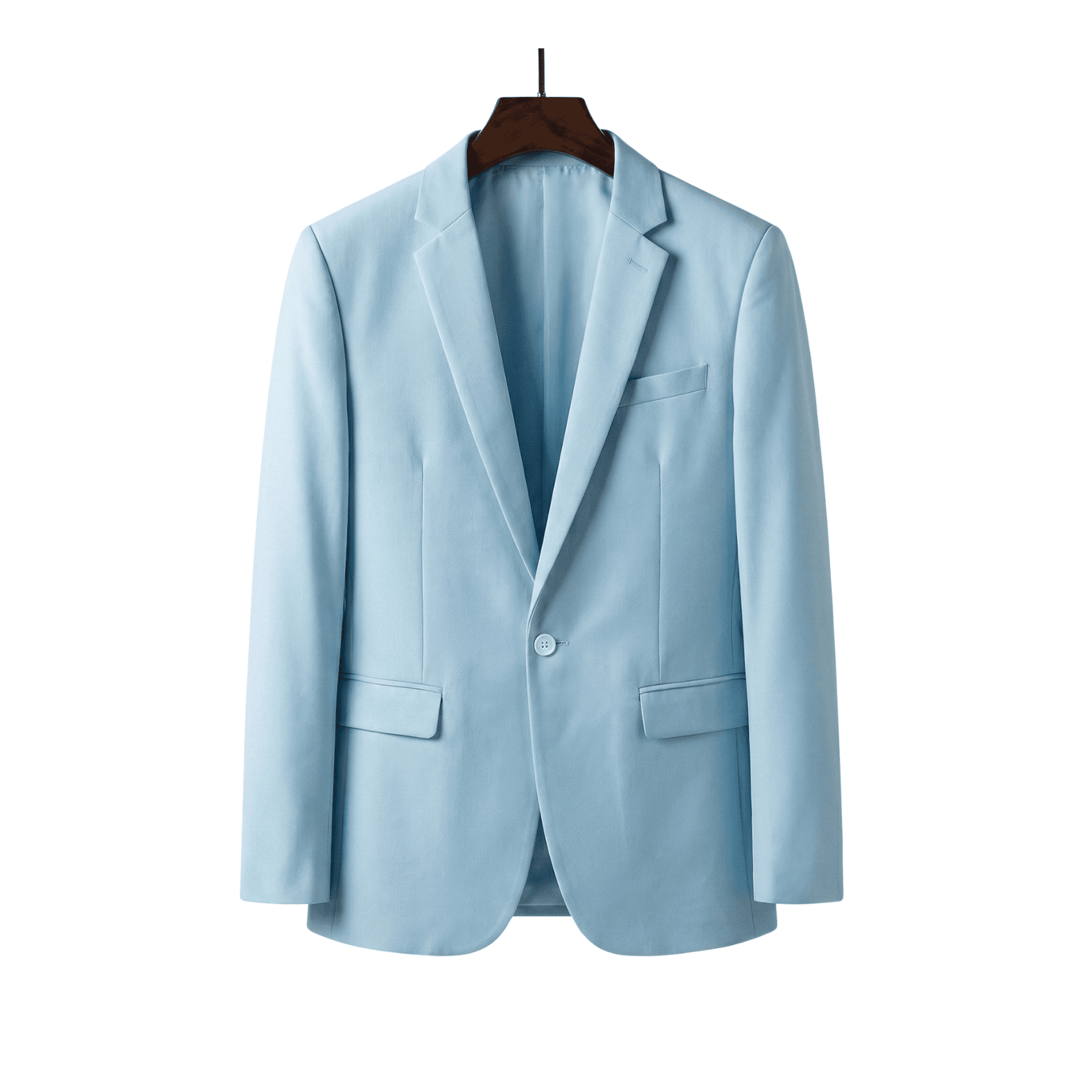 Men’s Luxury Single - Button Blazer – The Crew - The Crew