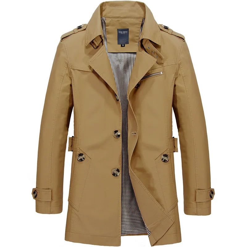Elegant Men’s Trench Coat