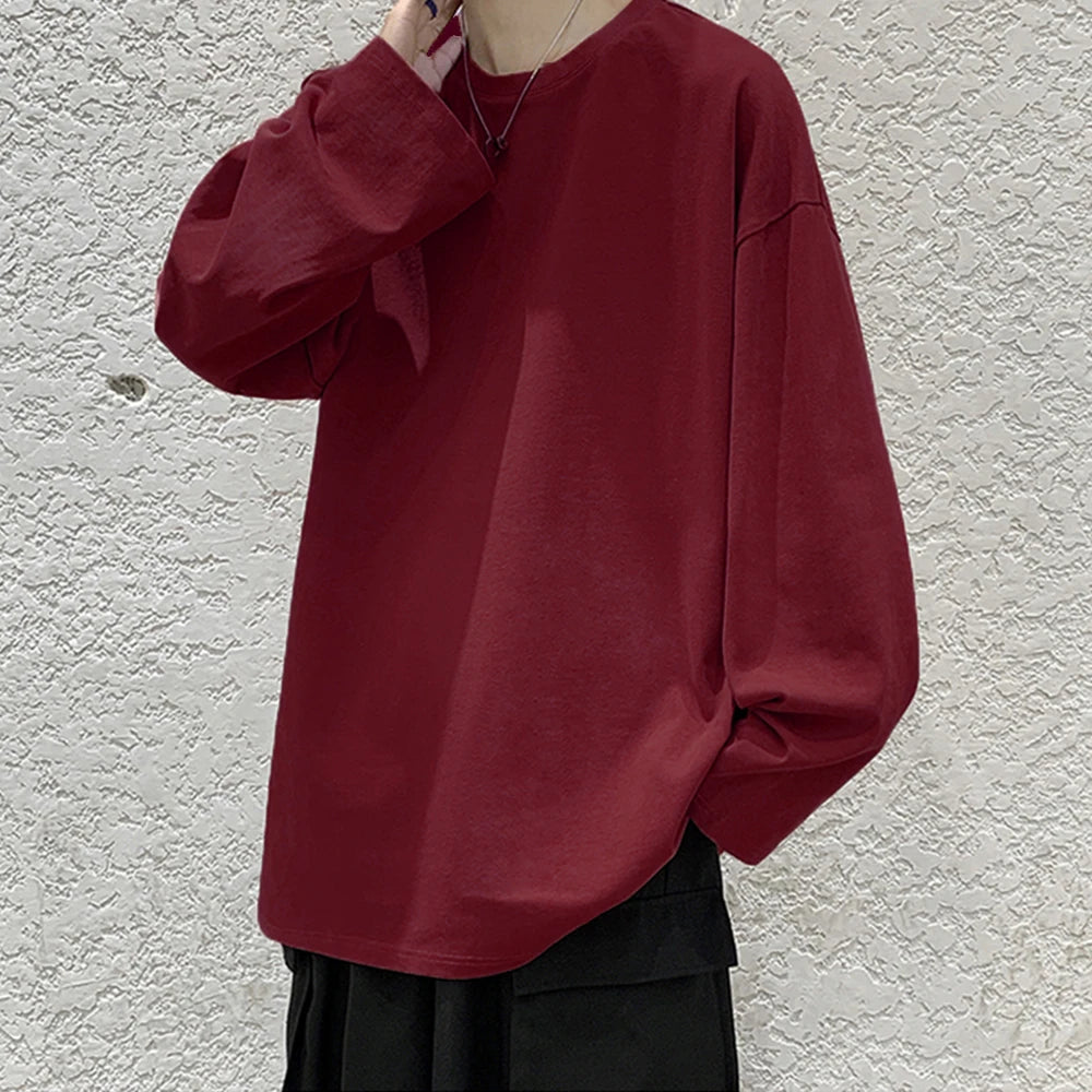 Men’s Oversized Cotton T-Shirt – Comfortable & Stylish – The Crew