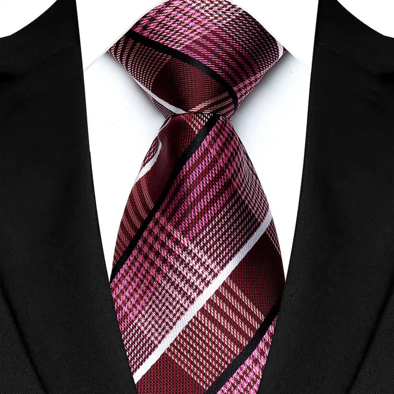Elegant Red Tie for Men