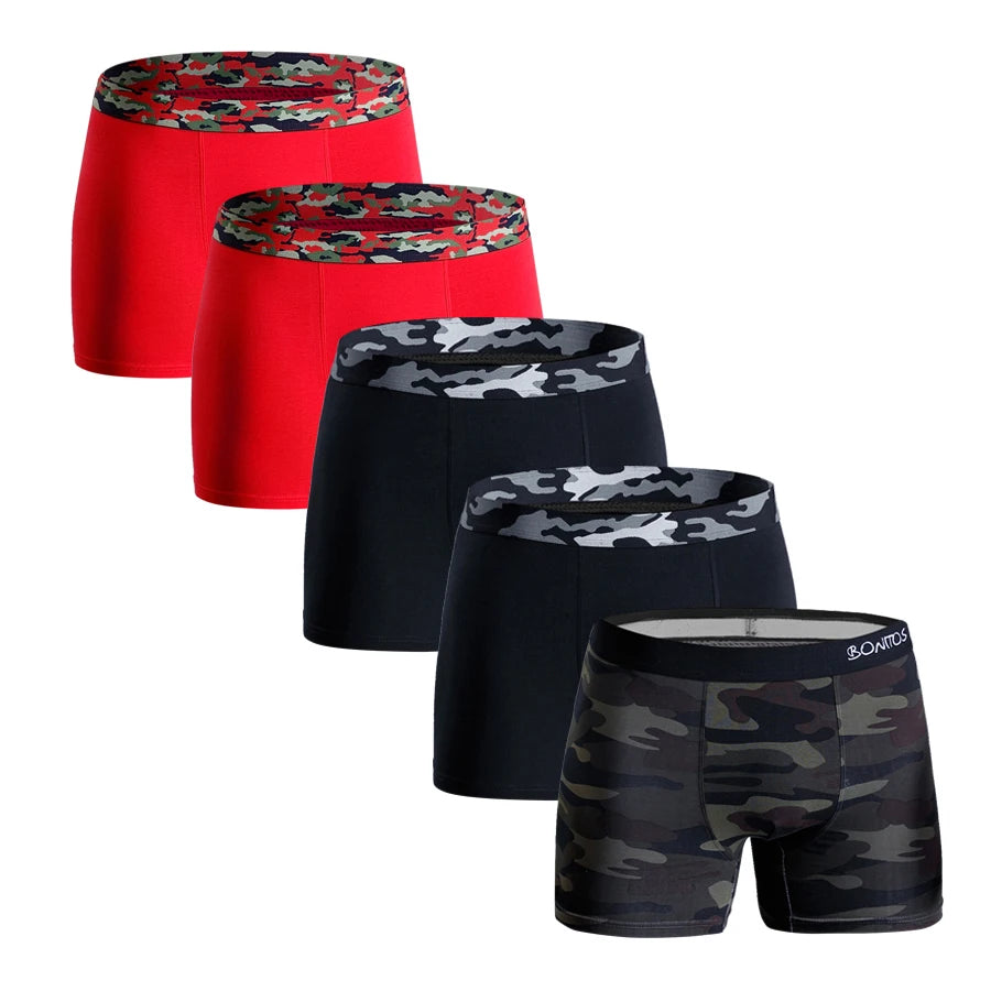 Men’s 5-Pack Cotton Boxers