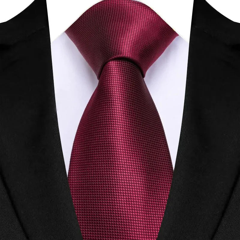 Elegant Red Tie for Men