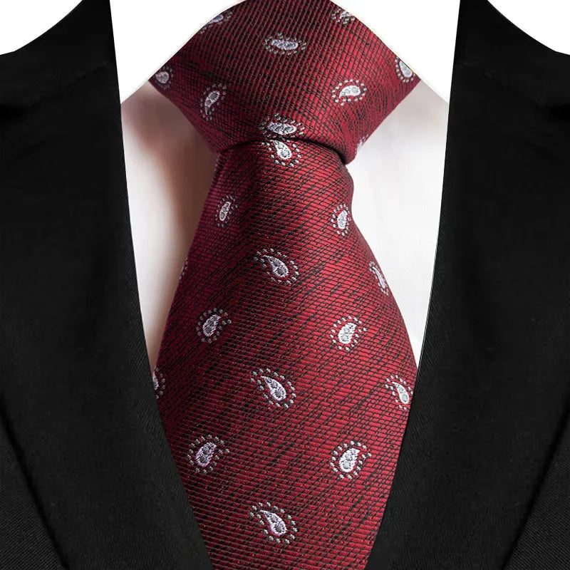 Elegant Red Tie for Men