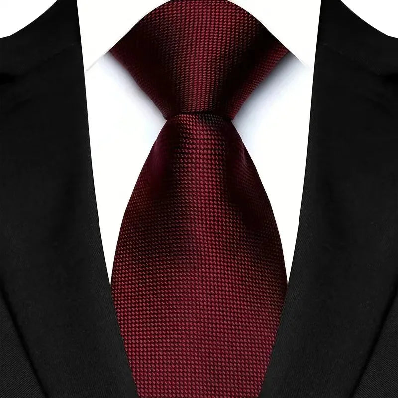 Elegant Red Tie for Men