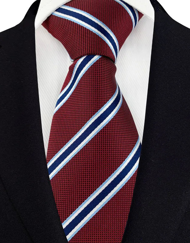 Elegant Red Tie for Men