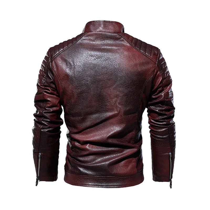 Synthetic Leather Jacket