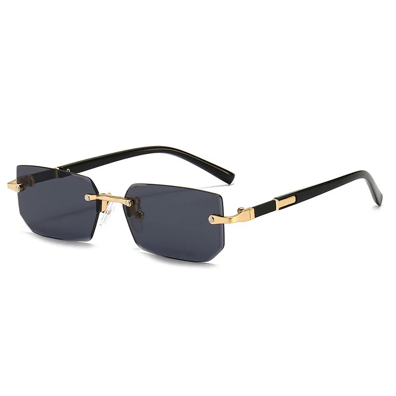 Minimalist Rimless Glasses