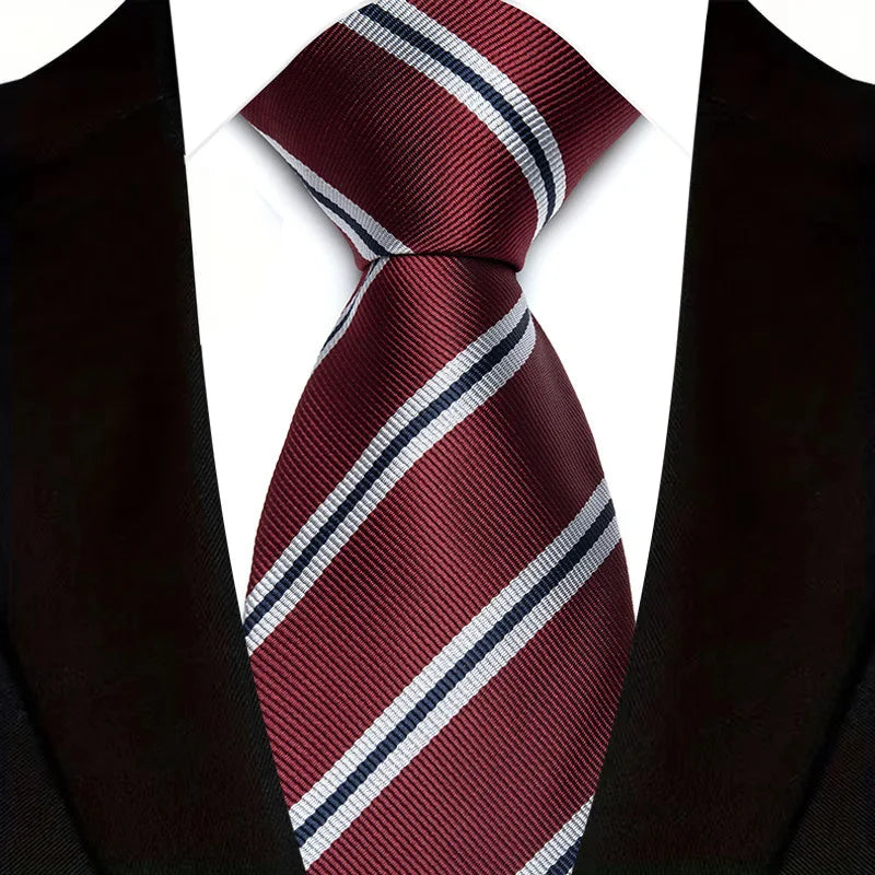 Elegant Red Tie for Men