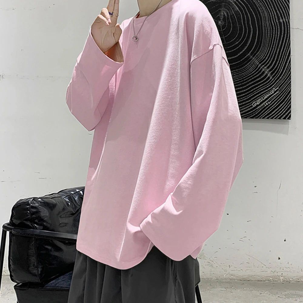 Men’s Oversized Cotton T-Shirt – Comfortable & Stylish – The Crew