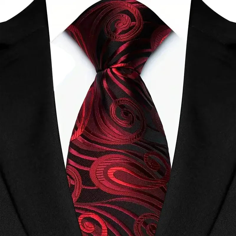 Elegant Red Tie for Men