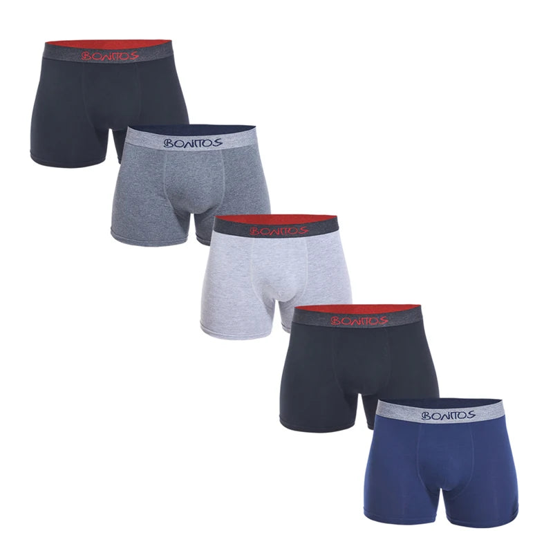 Men’s Premium Boxer Shorts Multi-Color Set – The Crew