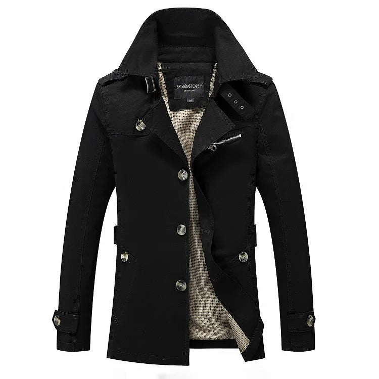 Elegant Men’s Trench Coat