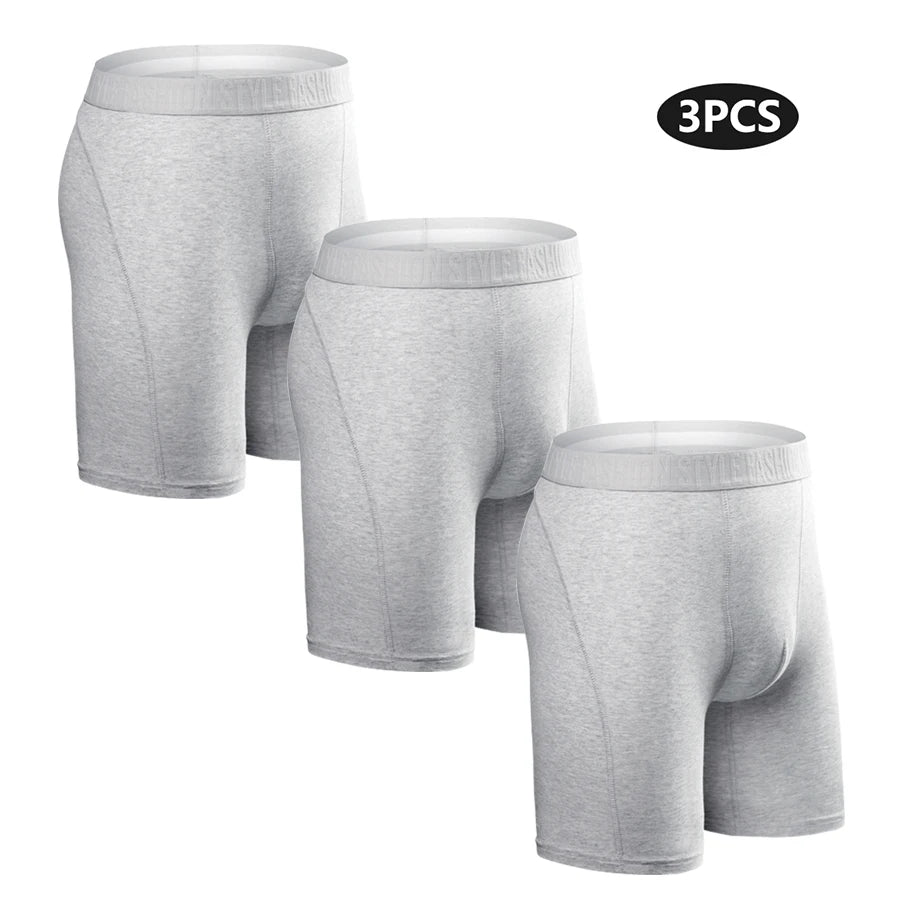 Men’s Premium Long Boxers (3pcs)