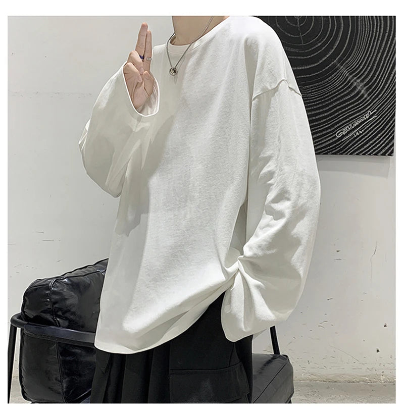 Men’s Oversized Cotton T-Shirt – Comfortable & Stylish – The Crew