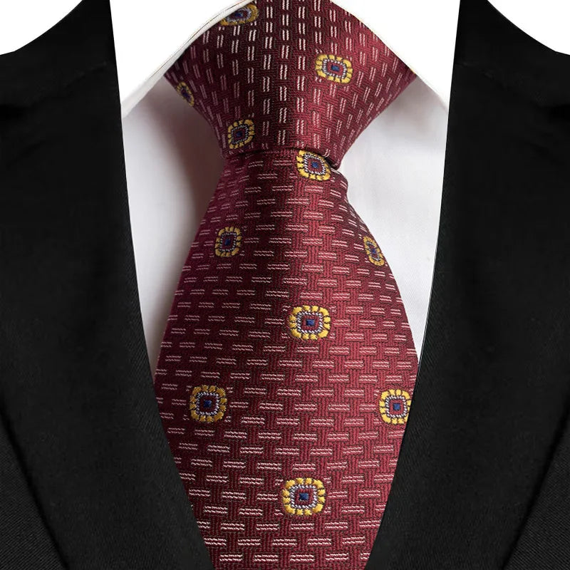 Elegant Red Tie for Men