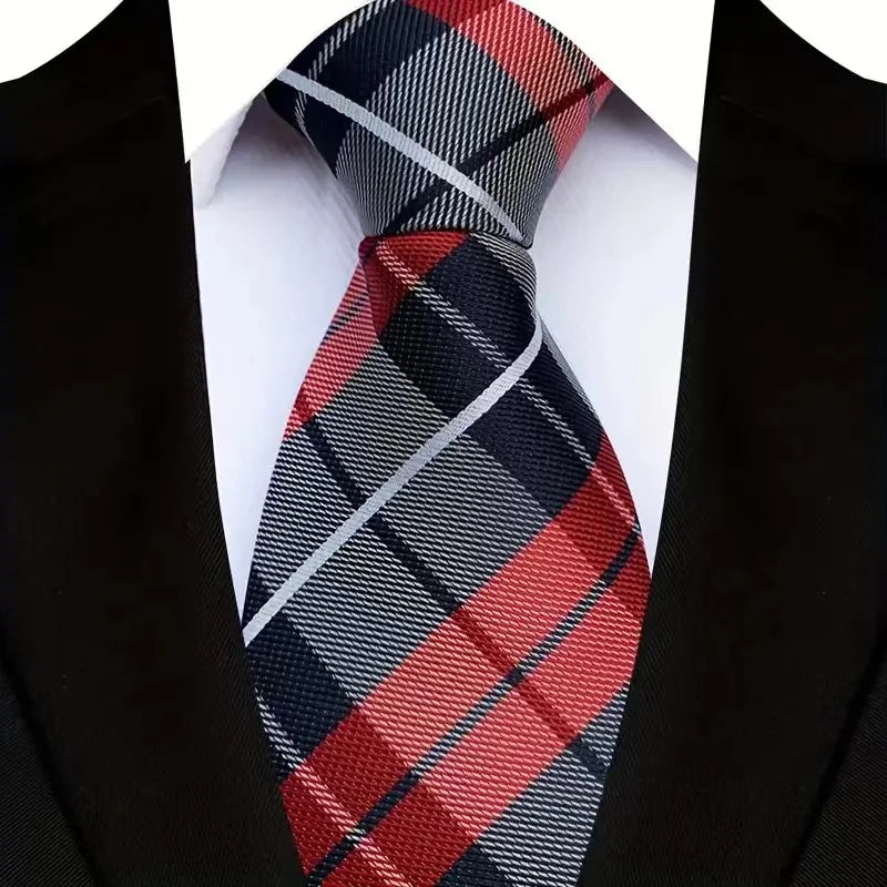 Elegant Red Tie for Men
