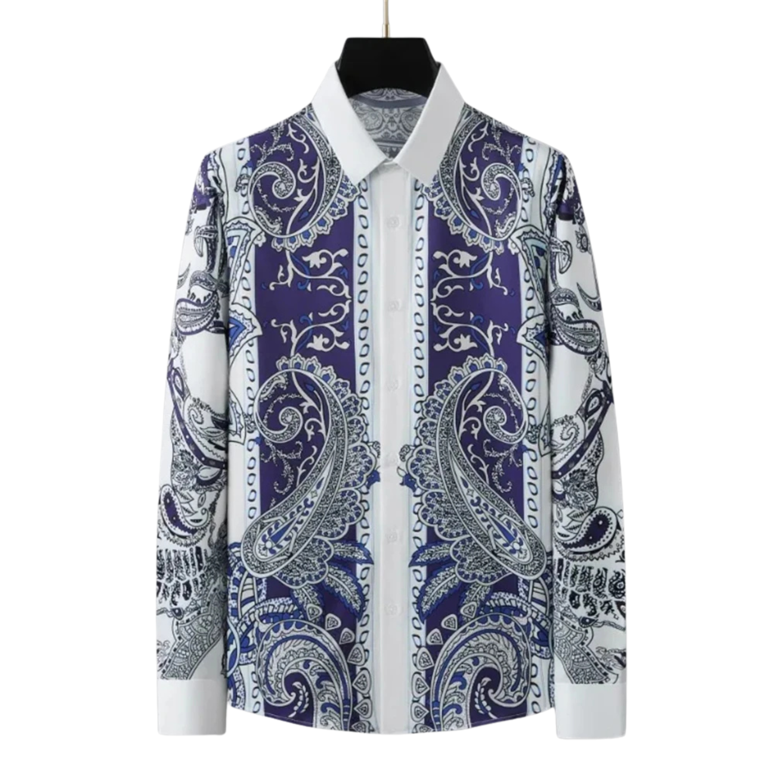 Men's Retro Printed Shirt