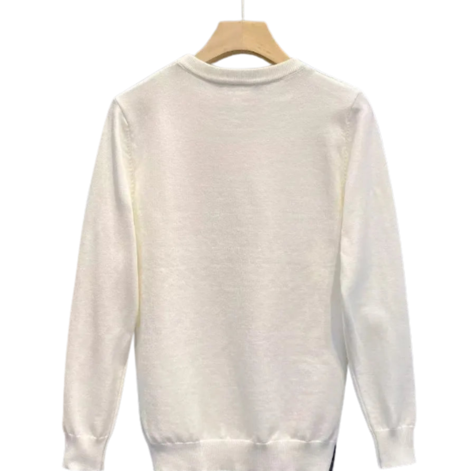 Korean Slim Black Sweater