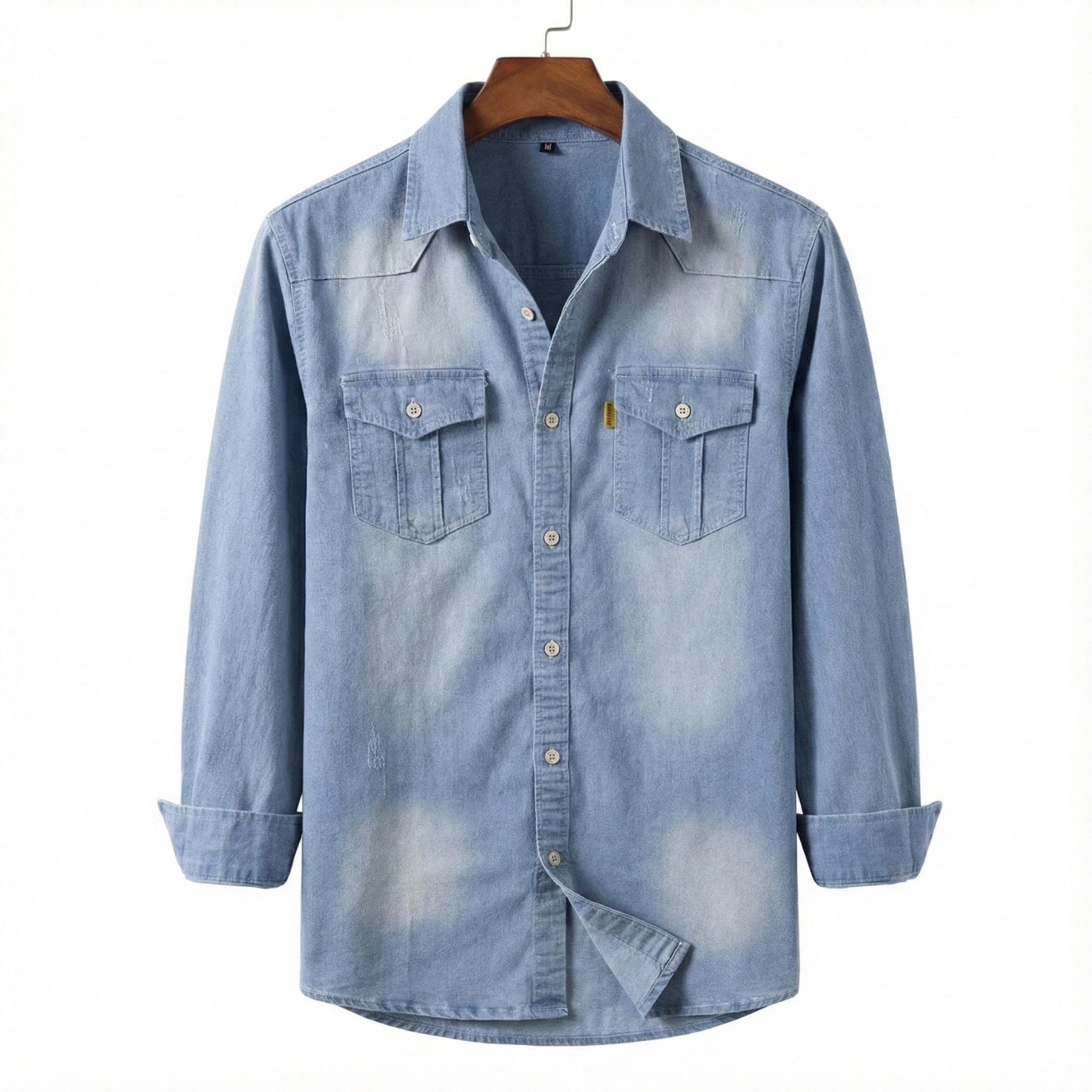 Slim Fit Denim Shirt