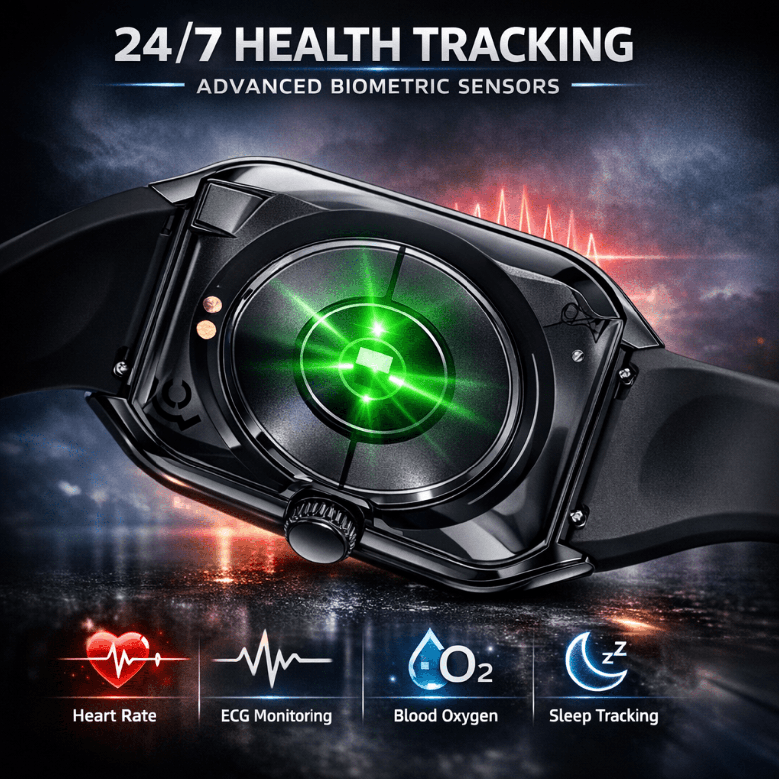 Ultra Thin AMOLED Smartwatch with Bluetooth Call - The Crew