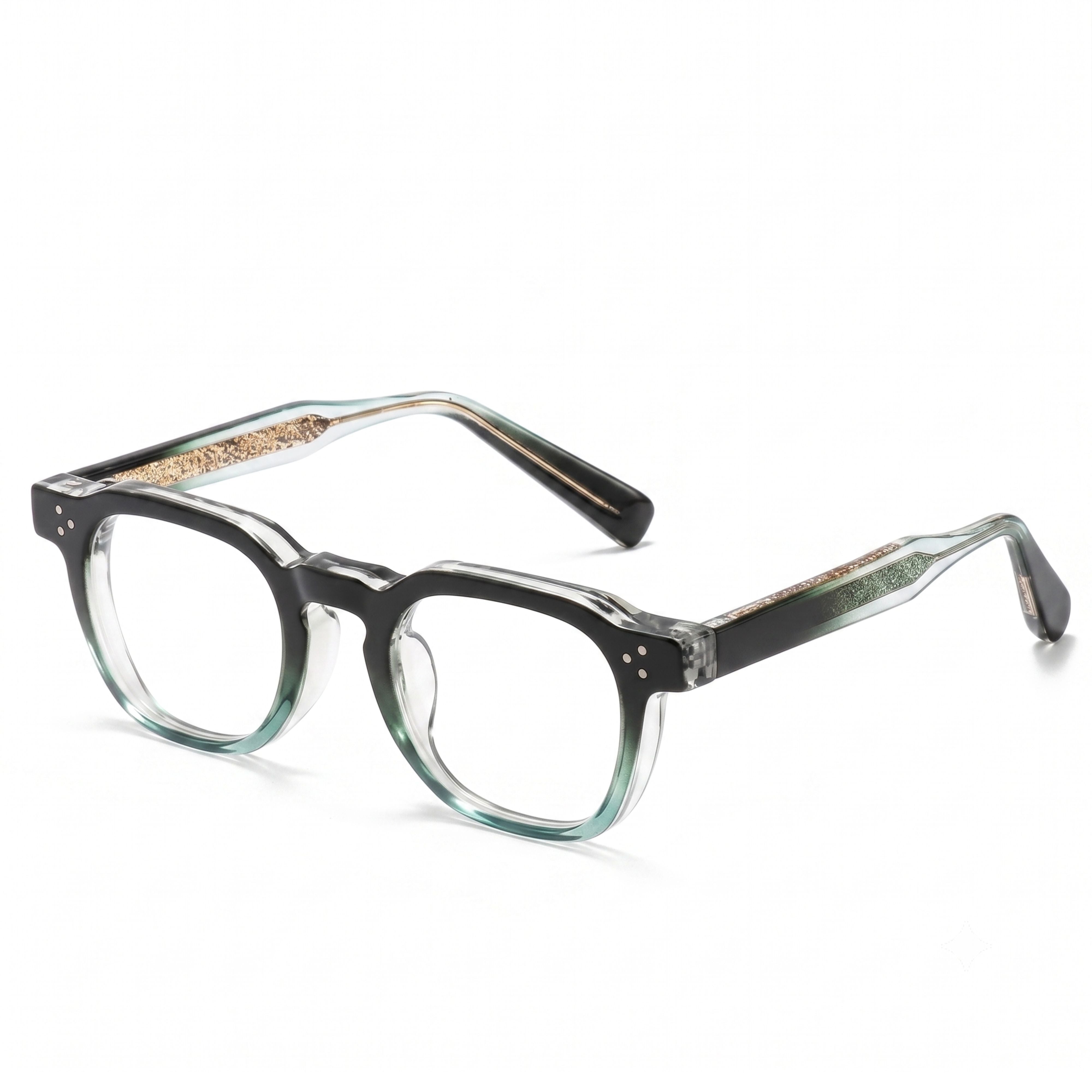 Classic style optical glasses with brown tortoiseshell frames.