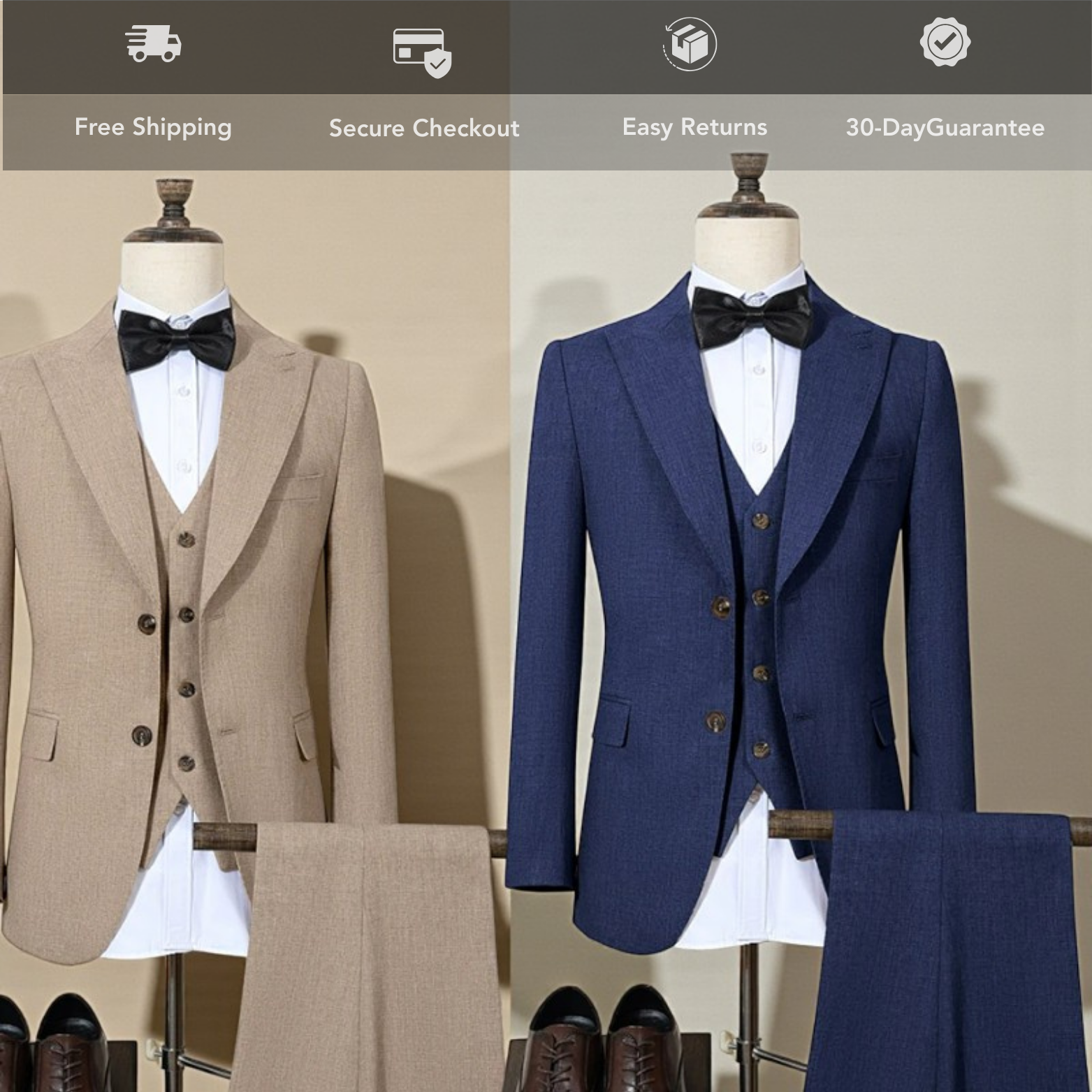 Men’s 3-Piece Luxury Suit