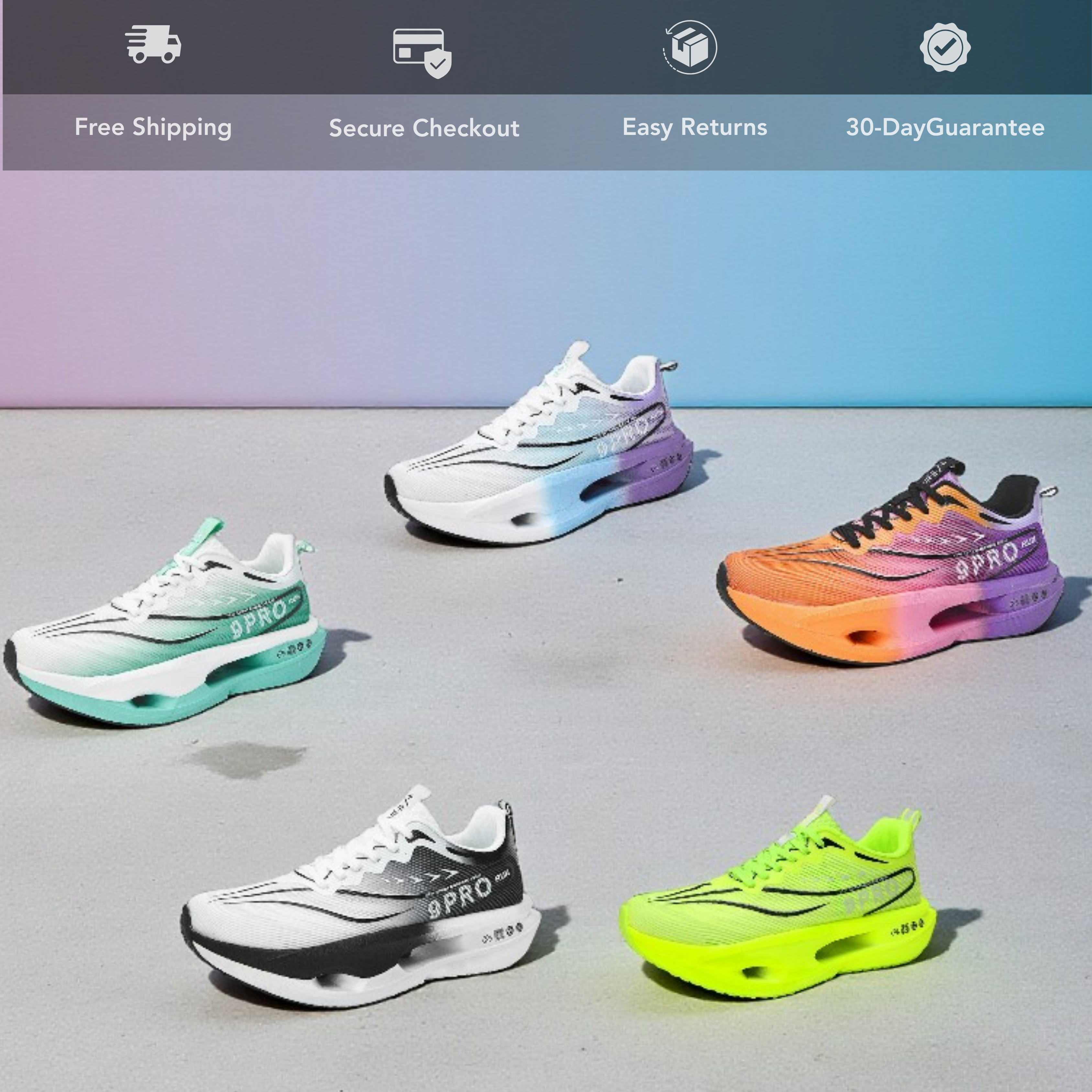 Carbon Plate Running Sneakers