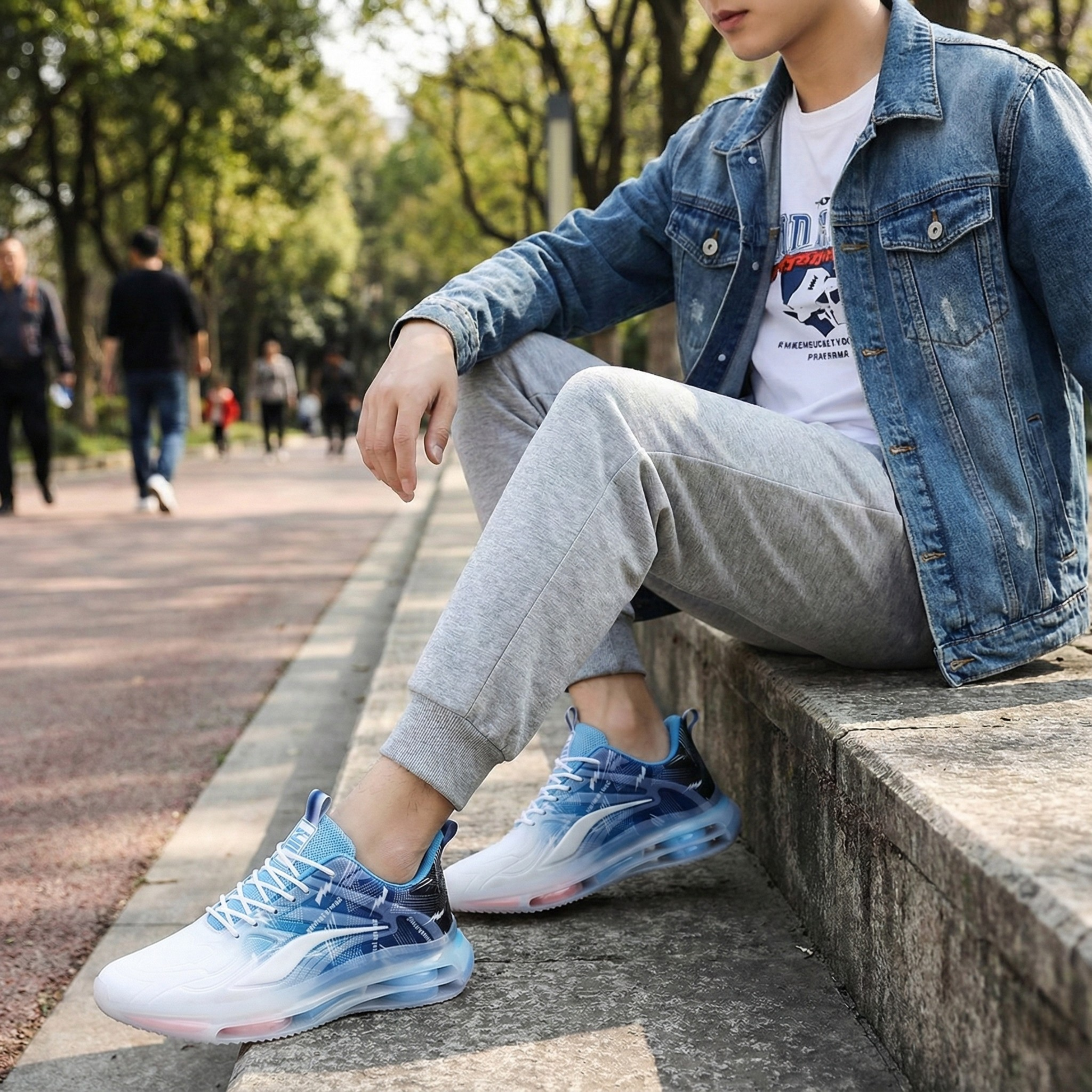 Air-Cushion Basketball Sneakers