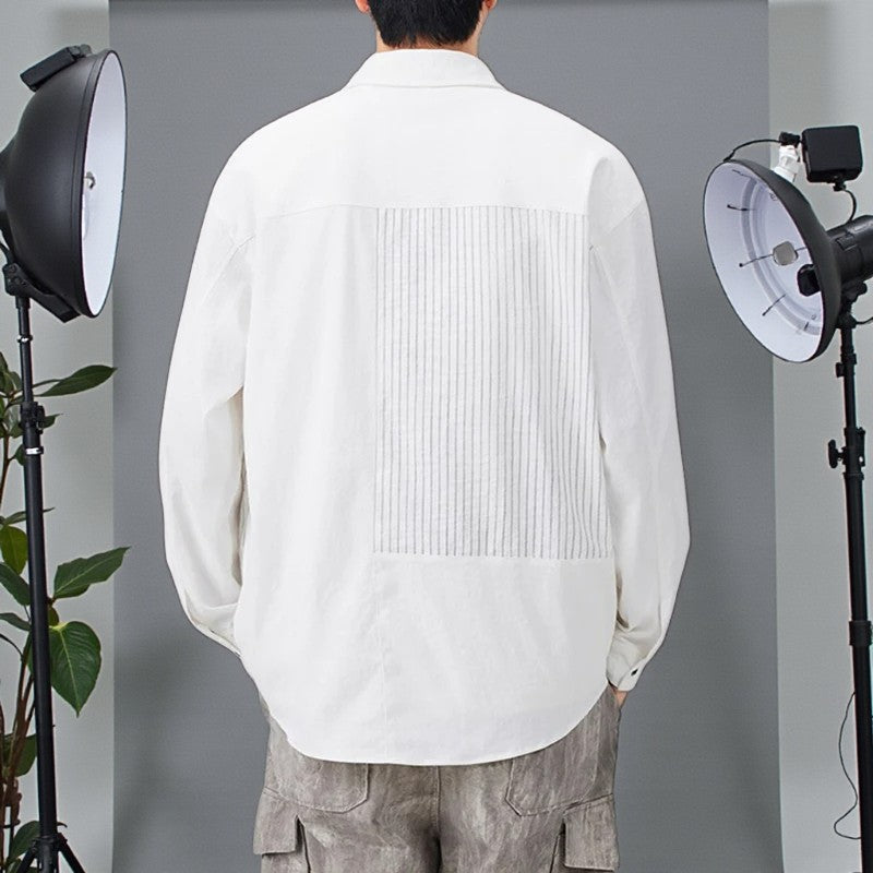 Color-Block Streetwear Shirt