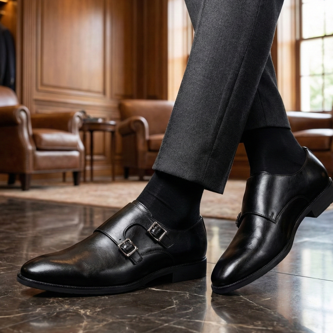 British Leather Derby Shoes