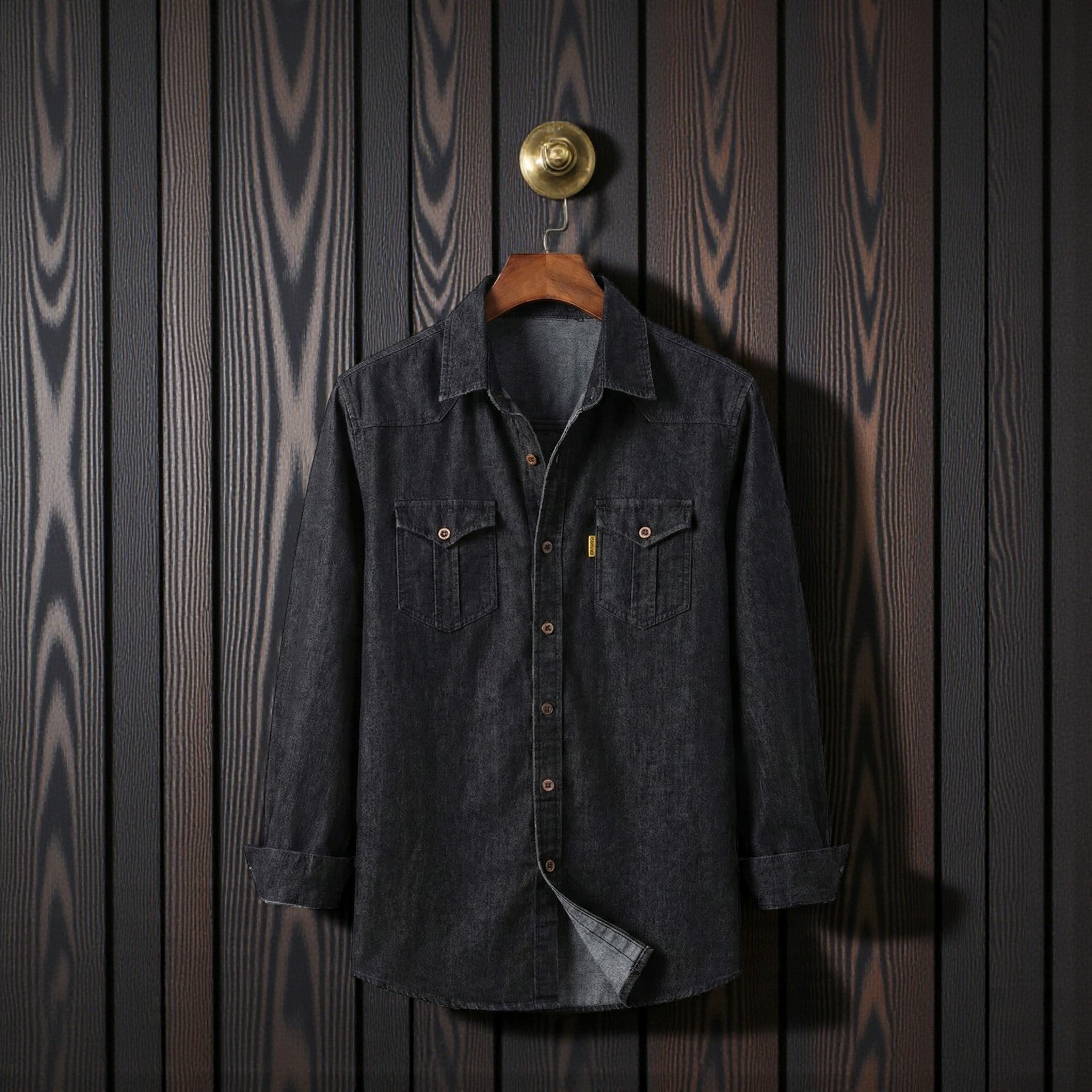 Slim Fit Denim Shirt