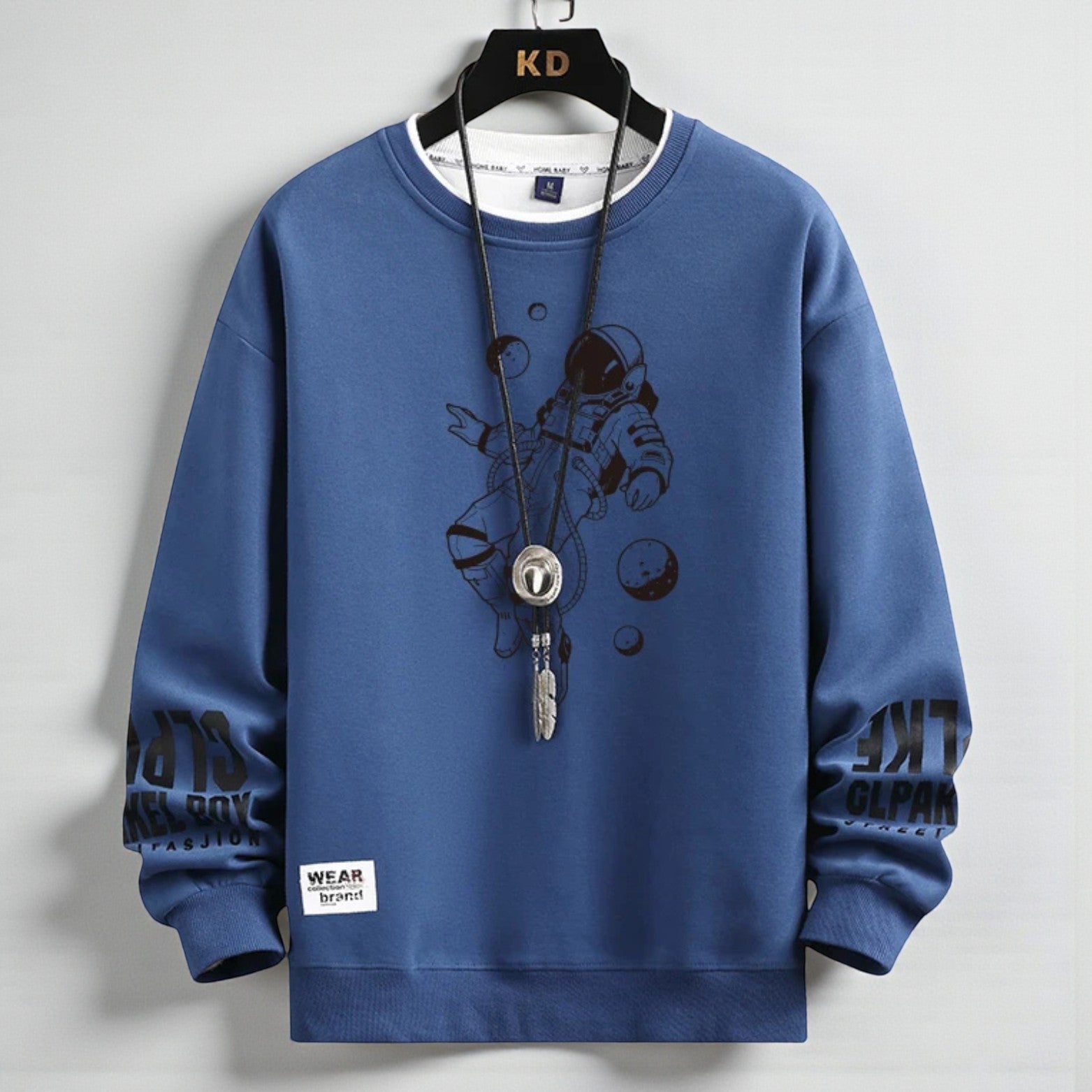 Moon Print Men’s Sweatshirt