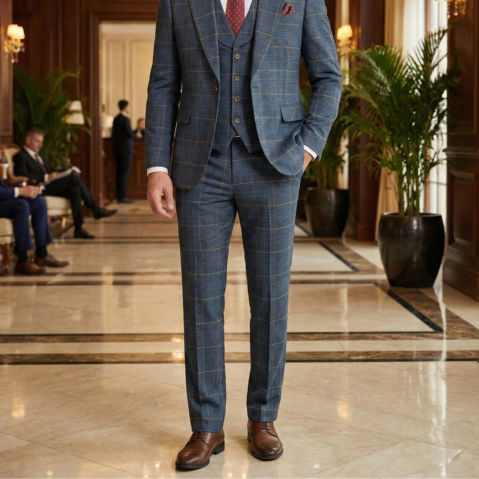 Men’s 3-Piece Formal Suit