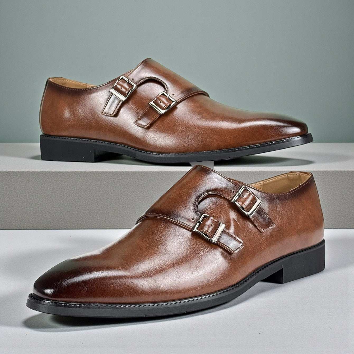 British Leather Derby Shoes