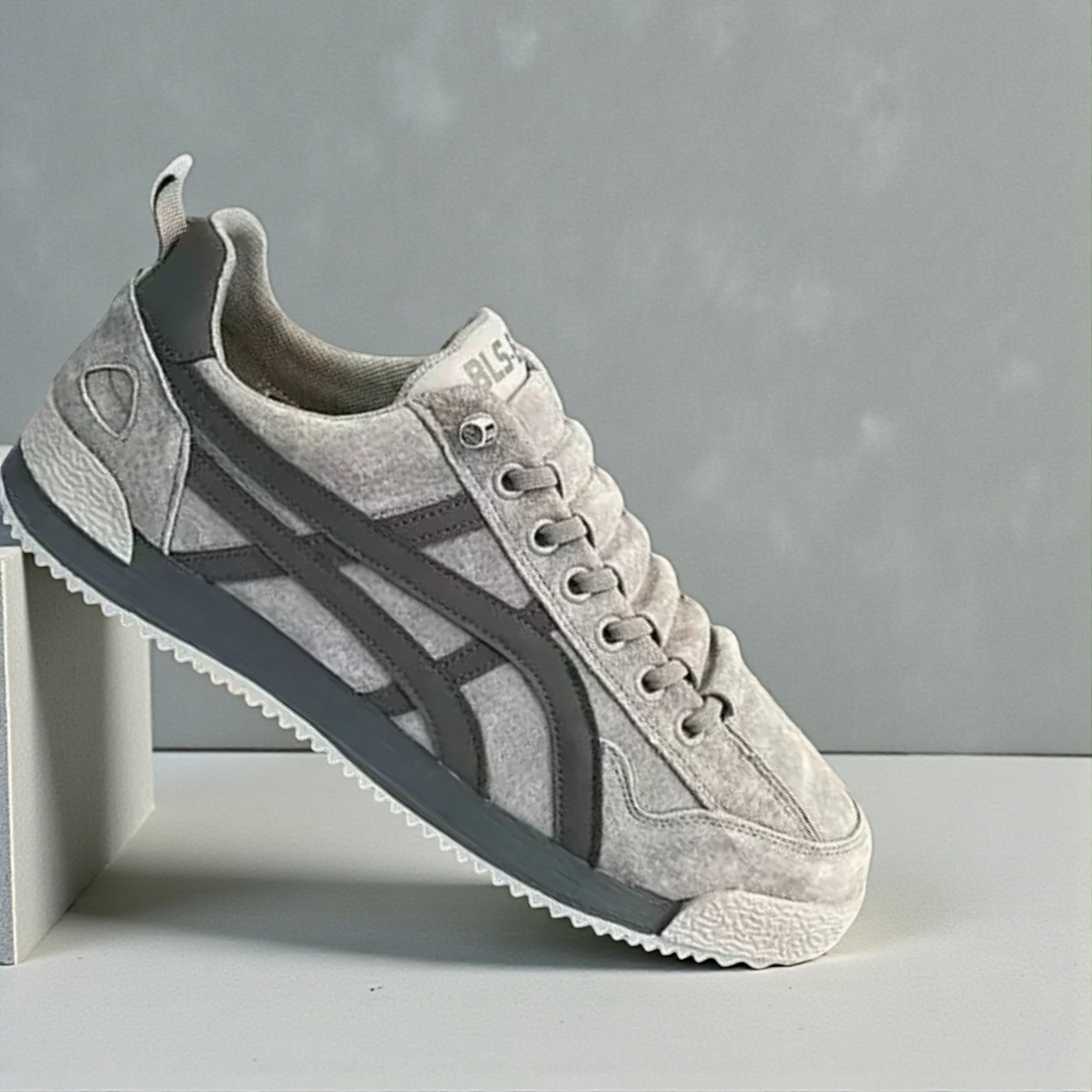 White Canvas Slip-On Sneakers