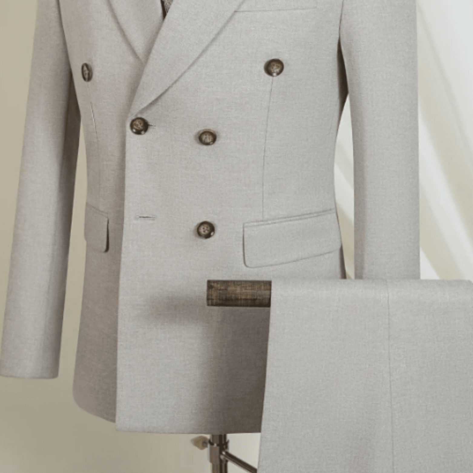 Men’s Premium Business Suit – Modern Slim Fit Style - The Crew