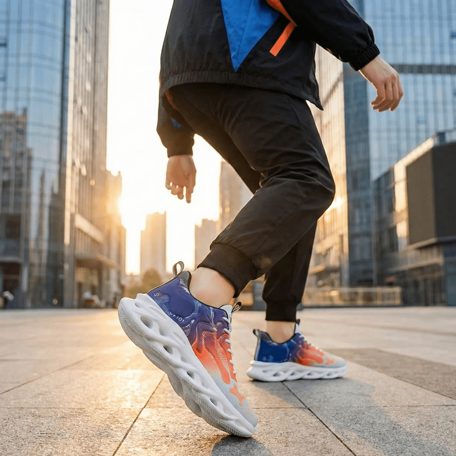 Men’s Casual Running Sneakers – Lightweight Everyday Comfort - The Crew