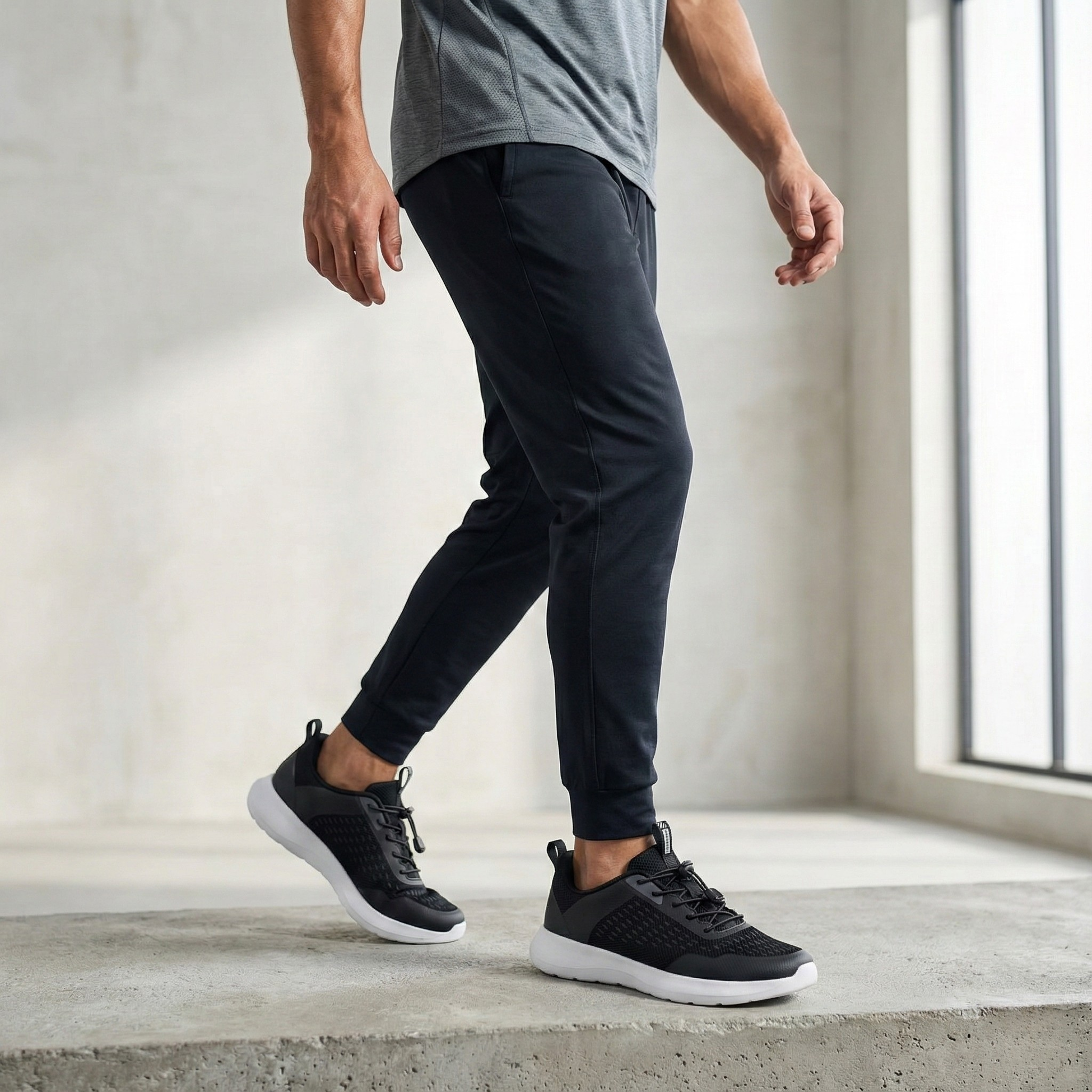 Wide Toe Running Sneakers