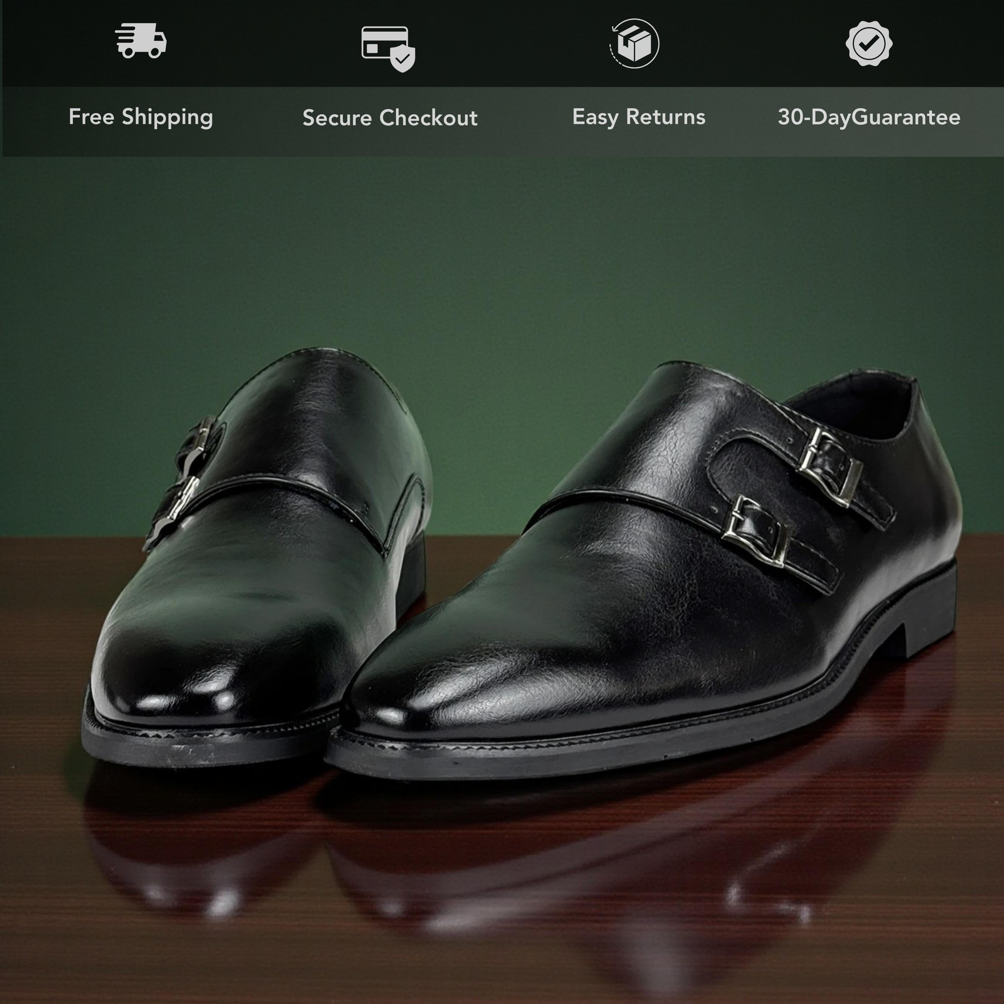 British Leather Derby Shoes