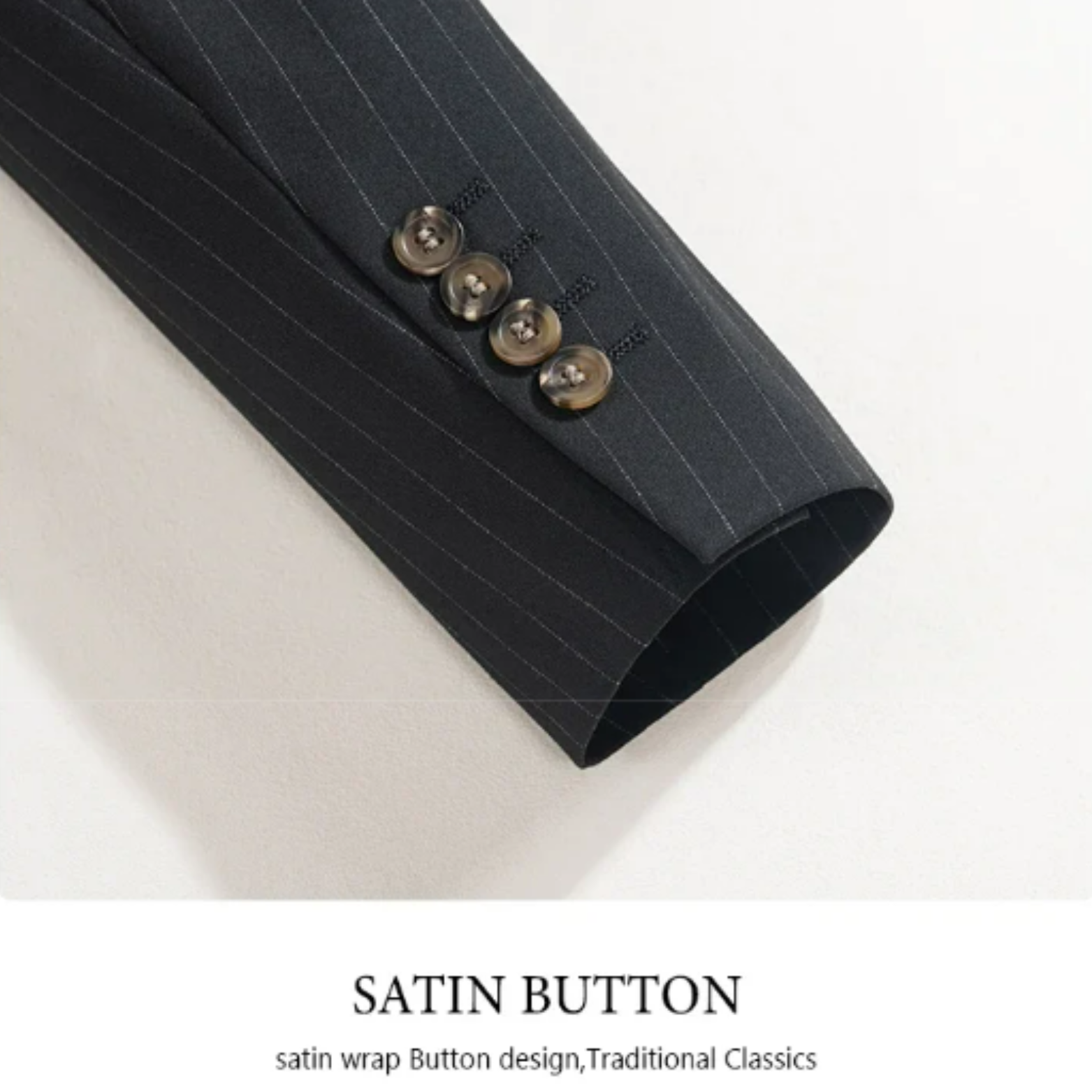 Men’s Classic Striped Suit